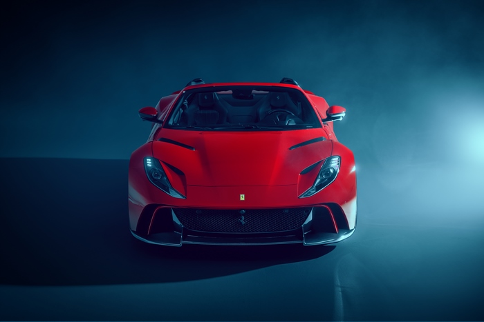 Red Novitec Ferrari 812 GTS N-Largo Supercar