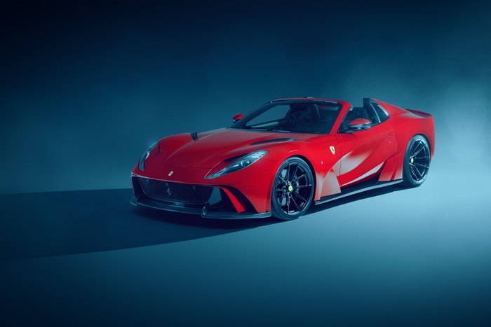 Red Novitec Ferrari 812 GTS N-Largo Supercar