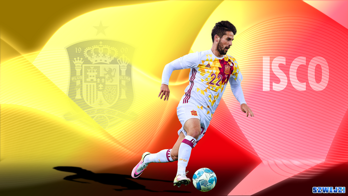 Isco playing for Spain National Team
