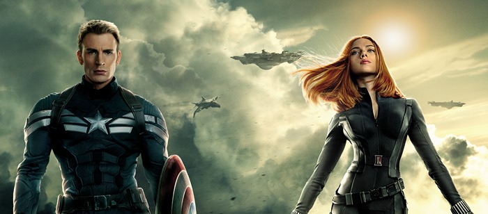 Captain America and Black Widow movie poster