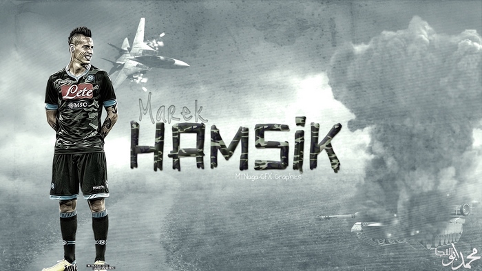 Marek Hamsik S.S.C. Napoli Military Art