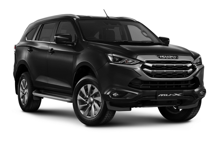 Black Isuzu MU-X 4x4 LS-U SUV