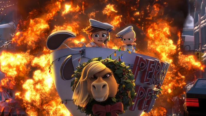 The Boss Baby: Family Business explosion chaos