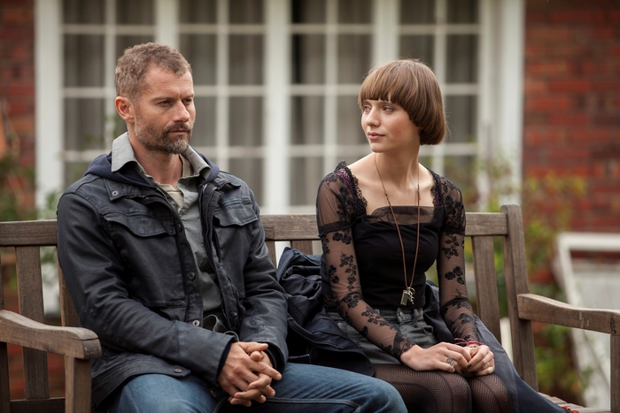 James Badge Dale and Sasha Frolova in The Empty Man