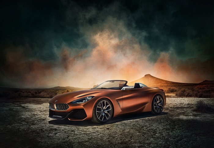 BMW Z4 Concept Sport Cabriolet in Desert 4K