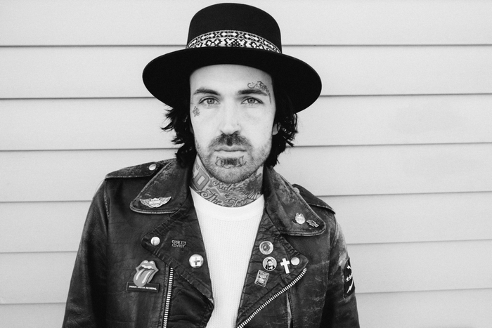 Yelawolf, American Rapper in Black and White