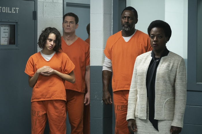Viola Davis, Idris Elba, John Cena, Daniela Melchior in prison
