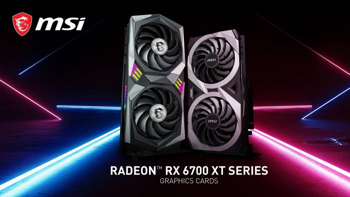 MSI Radeon RX 6700 XT Series Graphics Cards