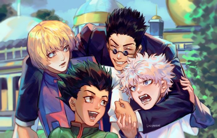 Group Portrait of Hunter × Hunter Characters
