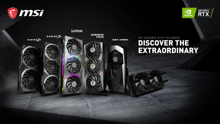 MSI GeForce RTX 30 Series Graphics Cards