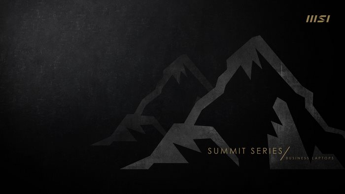 MSI Summit Series Dark Mountain Laptops