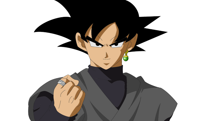 Black Goku in Dark Martial Attire Dragon Ball Super