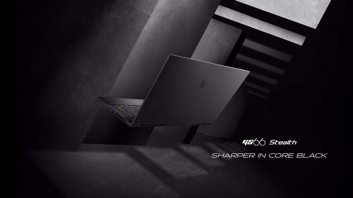 MSI GS66 Stealth: Sharper in Core Black