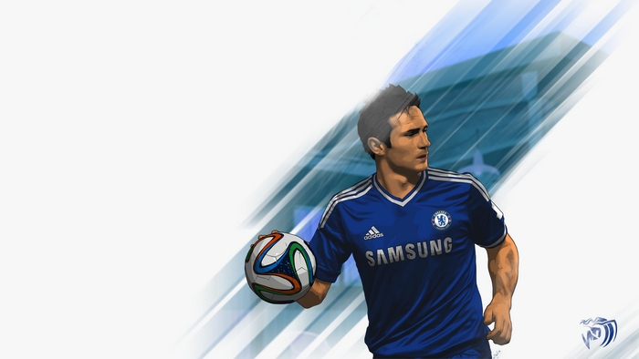 Frank Lampard Chelsea F.C. Football Player Art