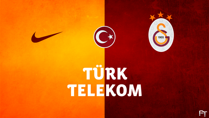 Galatasaray S.K. Logos: Nike, Türk Telekom, Turkey