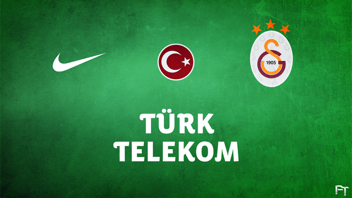 Galatasaray S.K. Nike Türk Telekom Turkish Flag Logos