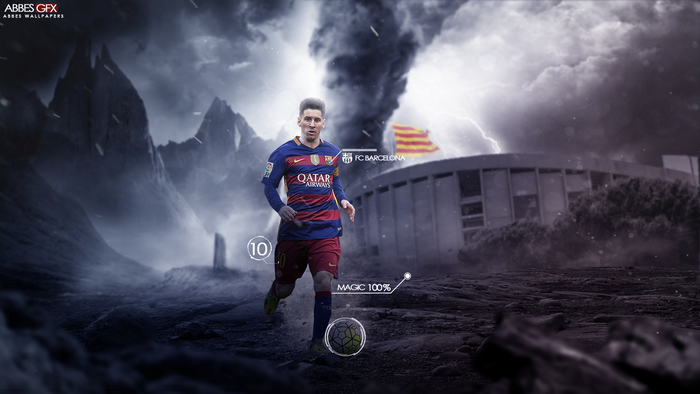 Lionel Messi's magic in an epic FC Barcelona storm