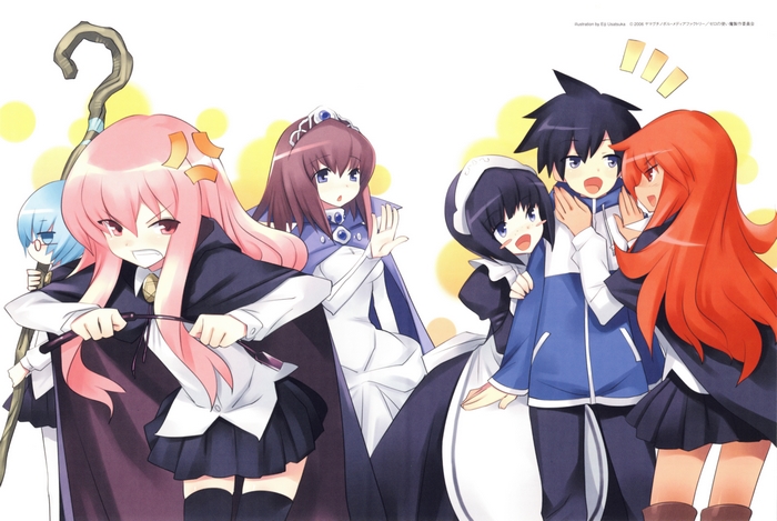 Zero No Tsukaima: Louise's jealousy over Saito