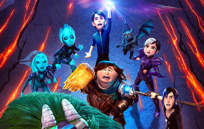 Trollhunters: Rise Of The Titans heroes in action