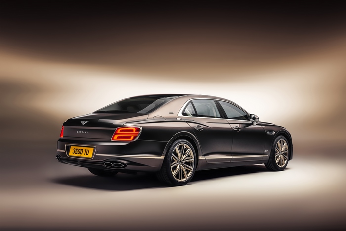 Bentley Flying Spur Hybrid Odyssean Edition Luxury Car Rear View