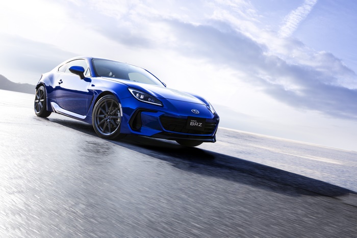 Dynamic Blue Subaru BRZ Sport Car