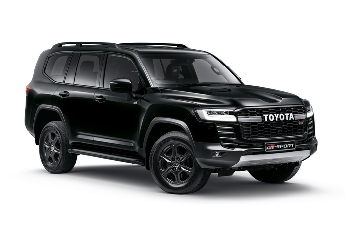 Black Toyota Land Cruiser GR-S (300) SUV