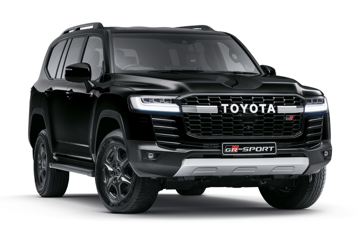 Black Toyota Land Cruiser GR-S (300) SUV