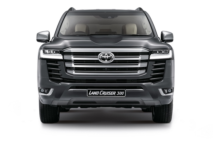 Toyota Land Cruiser 300 ZX SUV front view