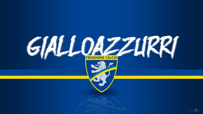 Frosinone Calcio Gialloazzurri Soccer Logo