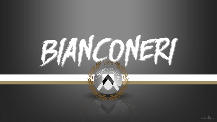 Udinese Calcio Bianconeri Soccer Logo