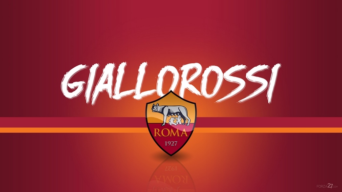A.S. Roma Giallorossi Soccer Emblem