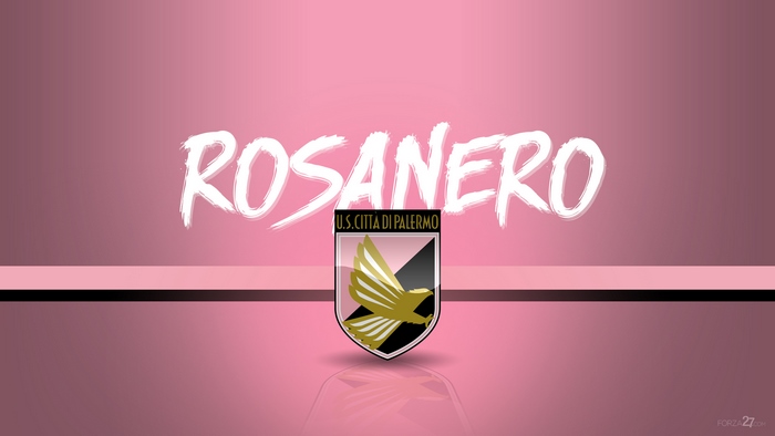 Palermo F.C. Rosanero Soccer Club Logo