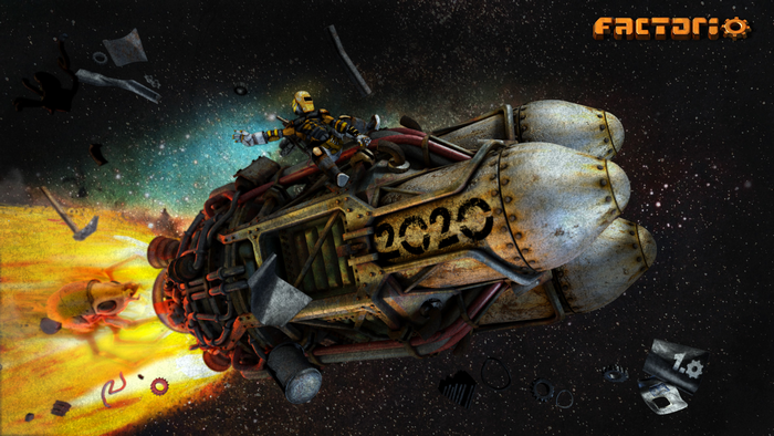 Factorio Rocketman's epic space launch 2020