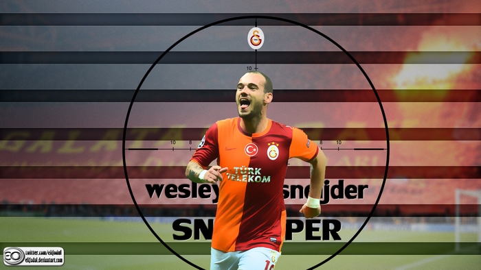 Wesley Sneijder Galatasaray Sniper