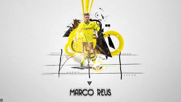 Marco Reus Borussia Dortmund dynamic art