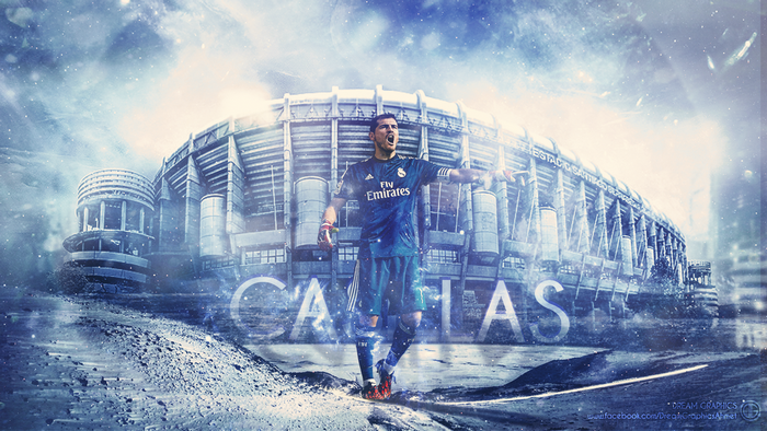 Iker Casillas, Real Madrid Goalkeeper, at Bernabéu Stadium