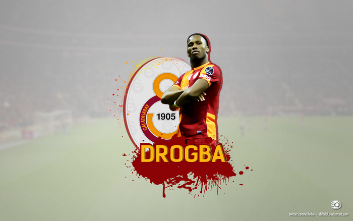 Didier Drogba Galatasaray S.K. Footballer Art