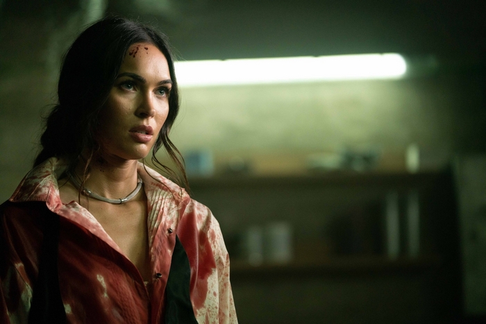 Megan Fox in Till Death looking bloody