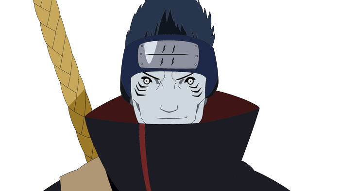 Close-up of Kisame Hoshigaki