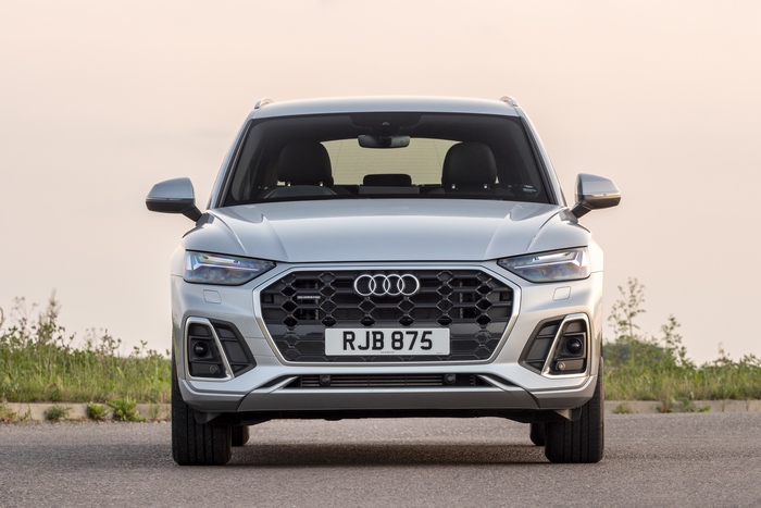 2021 Audi Q4 e-tron S line electric SUV front view