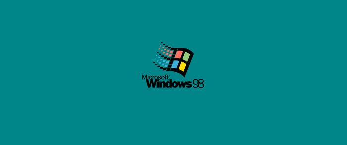Classic Microsoft Windows 98 Logo