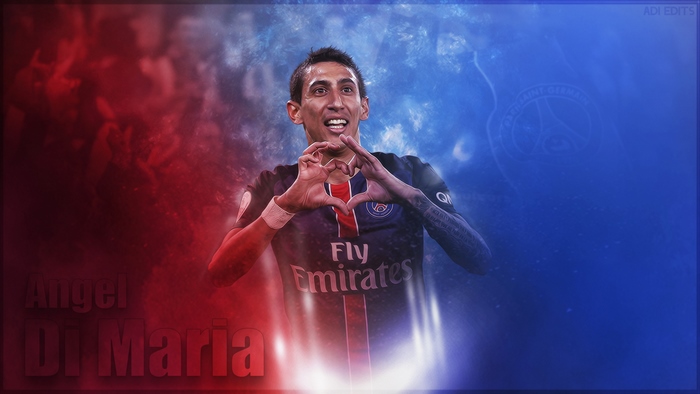 Angel Di Maria shows love for Paris Saint-Germain