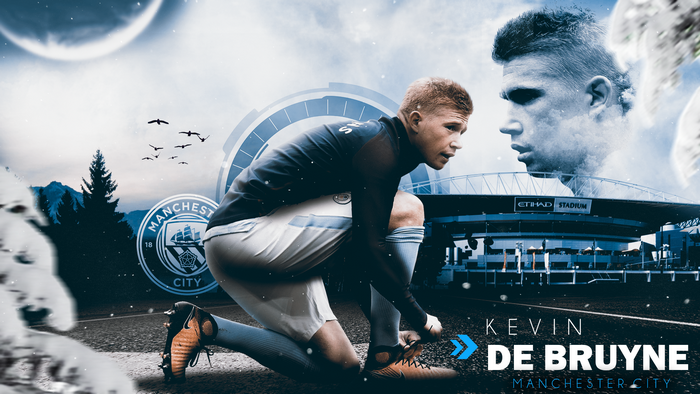Kevin De Bruyne Manchester City Football Art