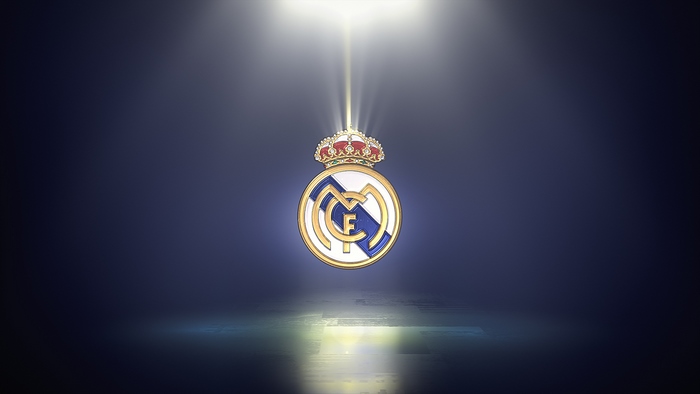Real Madrid C.F. Emblem in Spotlight