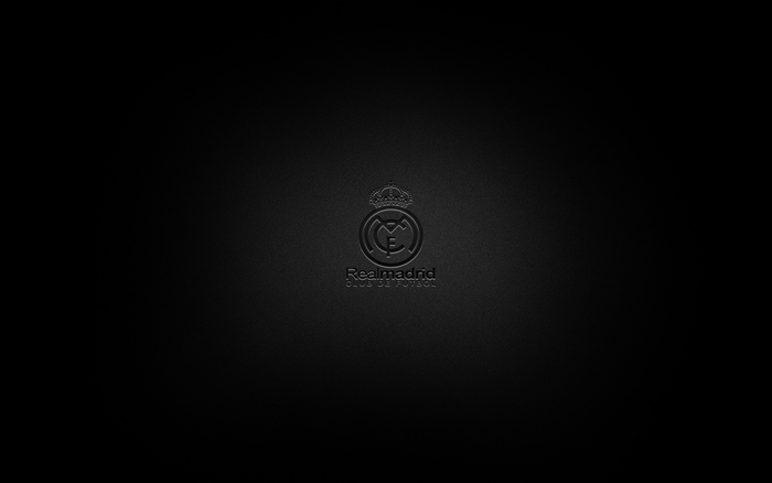 Real Madrid C.F. Dark Embossed Logo