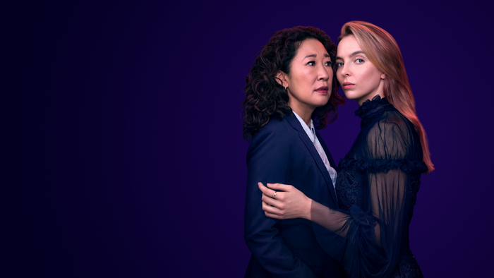 Killing Eve: Sandra Oh and Jodie Comer 4K
