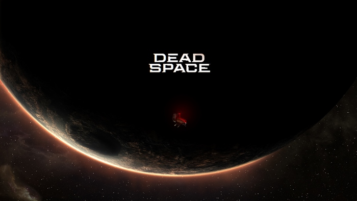 Dead Space logo with spaceship and planet