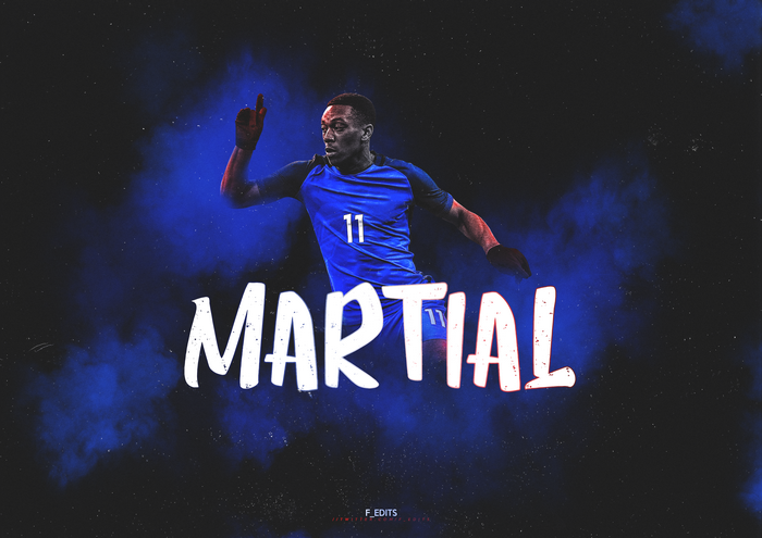 Anthony Martial France National Team artwork