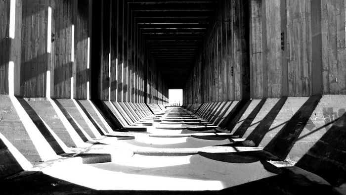 Tunnel of Light and Shadow