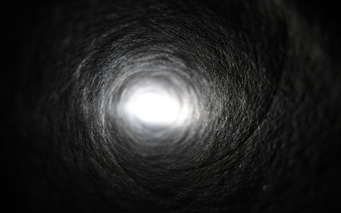 Light at the end of a dark tunnel